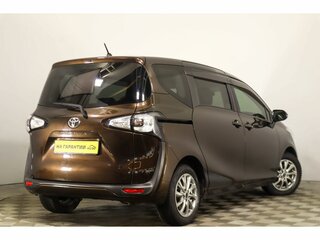 2016 Toyota Sienta II, коричневый, 1379000 рублей, вид 4
