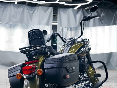 2017 Harley-Davidson Heritage, чёрный, 1850000 рублей, вид 4