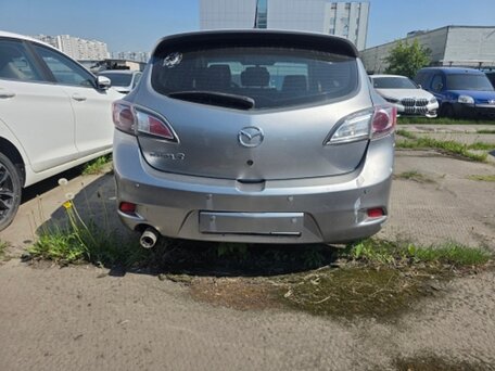 2011 Mazda 3 II (BL) Рестайлинг, серебристый, 414000 рублей, вид 4