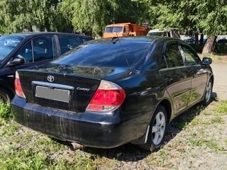 2005 Toyota Camry V (XV30) Рестайлинг, чёрный, 656000 рублей, вид 2