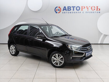 2021 Lada (ВАЗ) Granta I Рестайлинг, чёрный, 898000 рублей, вид 1