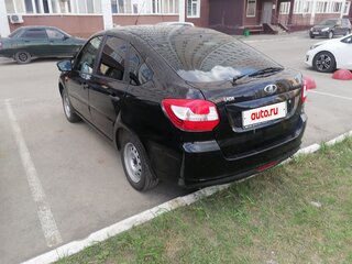 2014 Lada (ВАЗ) Granta I, чёрный, 450000 рублей, вид 3