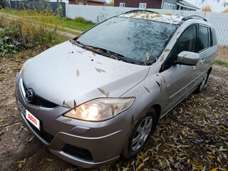 2007 Mazda 5 I (CR), серебристый, 460000 рублей, вид 1
