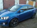 2012 Chevrolet Aveo II, синий, 649000 рублей