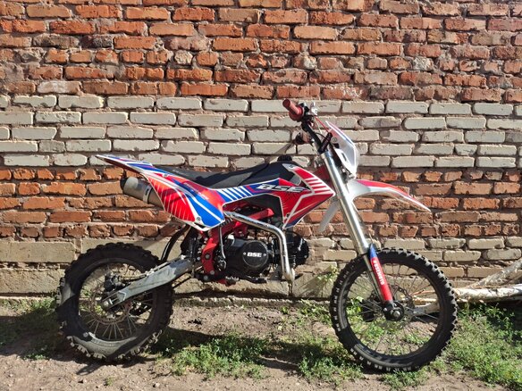 2022 BSE MX 125, красный, 70000 рублей - вид 1