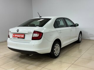 2019 Skoda Rapid I Рестайлинг, белый, 1490000 рублей, вид 4