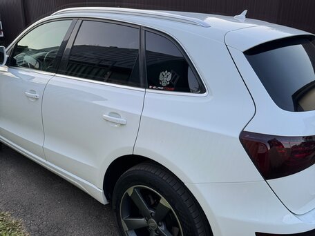 2008 Audi Q5 I (8R), белый, 1550000 рублей, вид 3