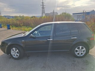 2002 Volkswagen Golf IV, чёрный, 260000 рублей, вид 4
