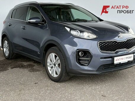 2016 Kia Sportage IV, синий, 1835000 рублей, вид 3