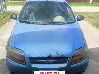 2004 Chevrolet Aveo I, синий, 180000 рублей, вид 2