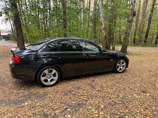 2008 BMW 3 серии 325i V (E90/E91/E92/E93), чёрный, 950000 рублей, вид 4