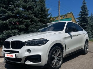 2019 BMW X6 40d II (F16), белый, 4580000 рублей, вид 1