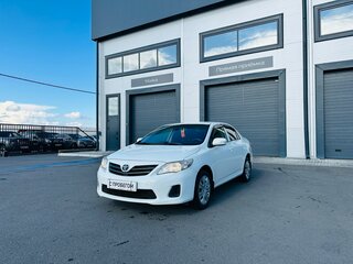 2012 Toyota Corolla X (E140, E150) Рестайлинг, белый, 1159000 рублей, вид 2