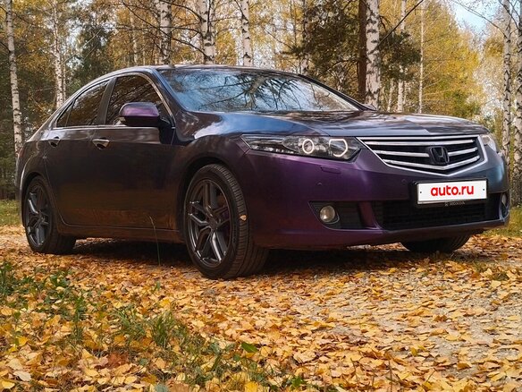 2008 Honda Accord VIII, красный, 1580000 рублей - вид 6