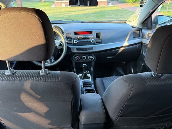 2012 Mitsubishi Lancer X Рестайлинг, чёрный, 669000 рублей - вид 16