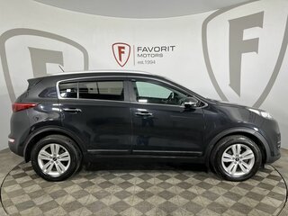 2016 Kia Sportage IV, чёрный, 1844000 рублей, вид 4