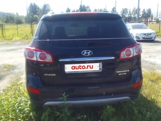2011 Hyundai Santa Fe II Рестайлинг, чёрный, 665000 рублей, вид 4