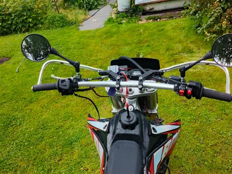 2013 Stels 450 Motard, чёрный, 240000 рублей, вид 2