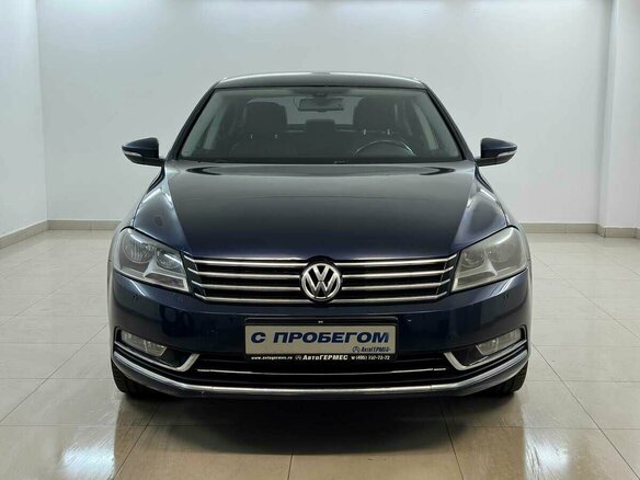 2011 Volkswagen Passat B7, синий, 850000 рублей - вид 1