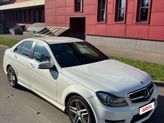 2013 Mercedes-Benz C-Класс 180 III (W204) Рестайлинг, белый, 1300000 рублей, вид 1