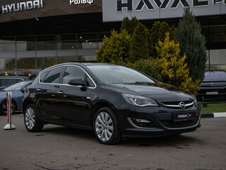 2013 Opel Astra J Рестайлинг, чёрный, 698000 рублей, вид 2