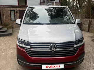 2020 Volkswagen Multivan T6 Рестайлинг, красный, 4990000 рублей, вид 1