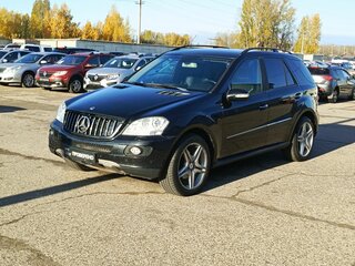 2008 Mercedes-Benz M-Класс 320 II (W164), чёрный, 1270000 рублей, вид 1