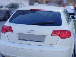 2004 Audi A3 II (8P) Рестайлинг 1, белый, 650000 рублей, вид 3