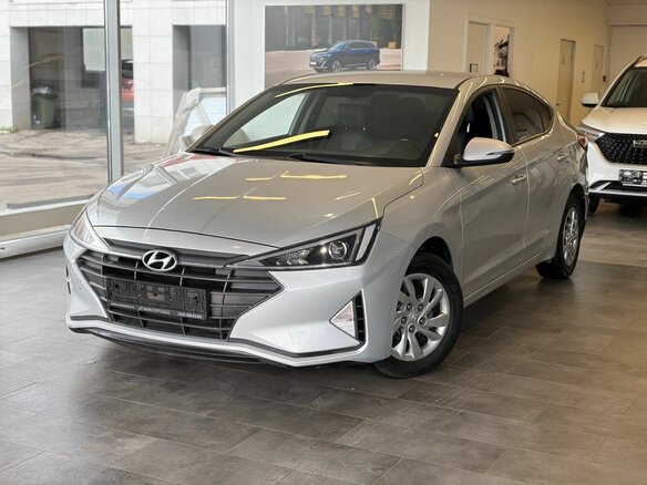 2019 Hyundai Elantra VI (AD) Рестайлинг, серебристый, 1299000 рублей