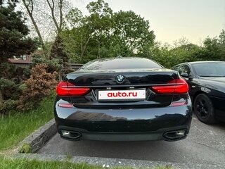 2018 BMW 7 серии 740d xDrive VI (G11/G12), чёрный, 3299000 рублей, вид 3