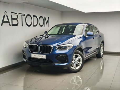 2020 BMW X4 20i II (G02), синий, 4528000 рублей, вид 1