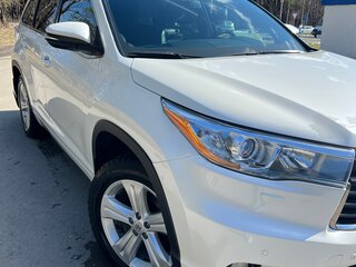 2014 Toyota Highlander III (XU50), белый, 2700000 рублей, вид 1