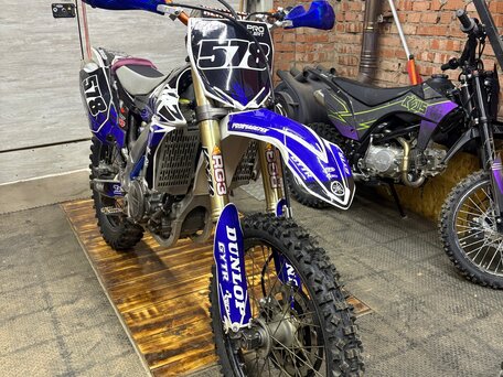 2012 Yamaha YZ450F, синий, 410000 рублей, вид 1