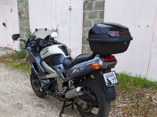 1997 Kawasaki ZZR 400, серый, 250000 рублей, вид 4