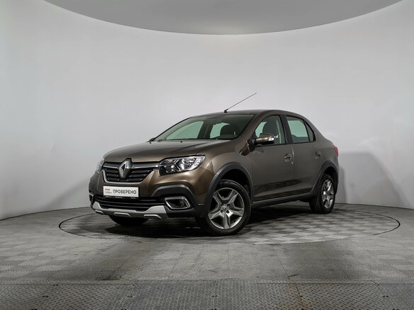 2021 Renault Logan Stepway II Рестайлинг, коричневый