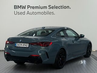 2025 BMW 4 серии 420i G22, G23, G26 Рестайлинг, синий, 6285000 рублей, вид 4