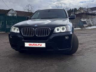 2011 BMW X3 35i xDrive II (F25), чёрный, 1649000 рублей, вид 1