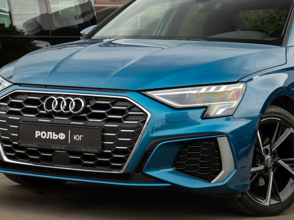 2021 Audi A3 35 TFSI IV (8Y), синий - вид 21
