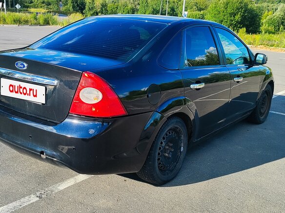 2008 Ford Focus II, чёрный, 350000 рублей - вид 3