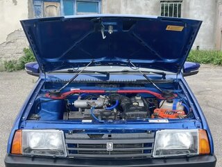 1988 Lada (ВАЗ) 2108 21086, синий, 225000 рублей, вид 2