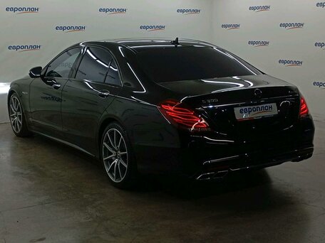2017 Mercedes-Benz S-Класс 500 VI (W222, C217), чёрный, 4208500 рублей, вид 4