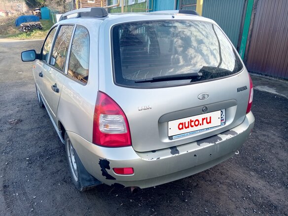 2011 Lada (ВАЗ) Kalina I, жёлтый, 185000 рублей - вид 3