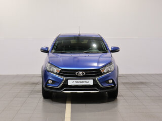 2021 Lada (ВАЗ) Vesta Cross I, синий, 920000 рублей, вид 3