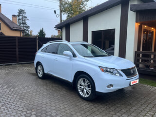 2009 Lexus RX 450h III, белый, 1550000 рублей, вид 4