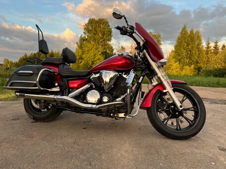 2011 Yamaha XVS950, красный, 680000 рублей, вид 2