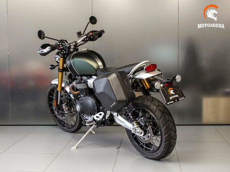 2021 Triumph Scrambler, зелёный, 1501473 рублей, вид 5