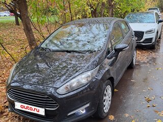 2016 Ford Fiesta Mk6 Рестайлинг, чёрный, 950000 рублей, вид 1