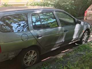2002 Renault Megane I Рестайлинг, серый, 150000 рублей, вид 4