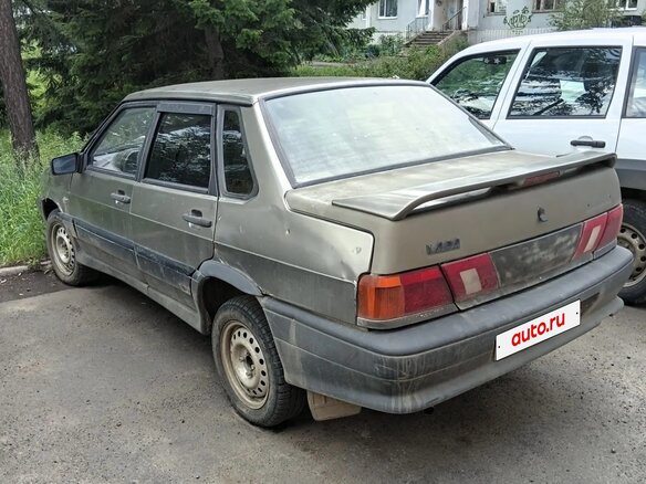 2001 Lada (ВАЗ) 2115, серый, 115000 рублей - вид 1