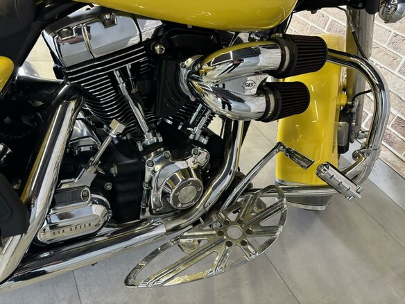2008 Harley-Davidson Electra Glide, жёлтый, 845000 рублей - вид 24